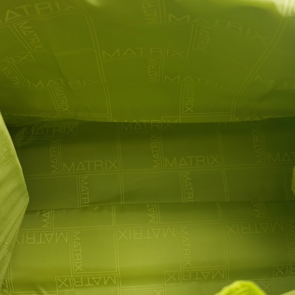 Matrix Green Canvas Tote - Picture 4 of 5